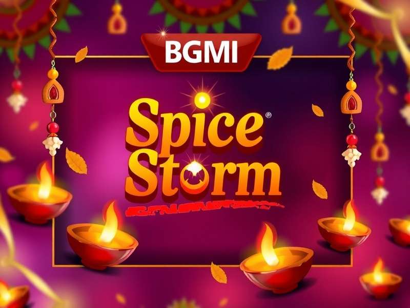 BGMI Spice Storm Game Banner